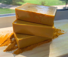 Load image into Gallery viewer, Turmeric &amp; Goats Milk Soap - Eumelanin SKN bY Gina Cheng
